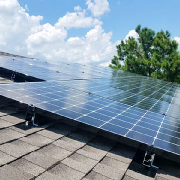 Nanjing-850KW para techo plano